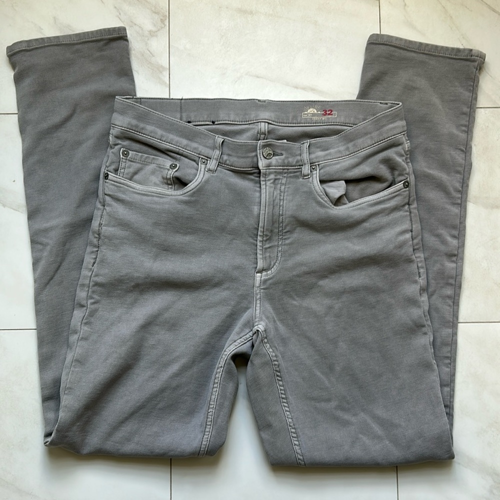 Faherty 32 Stretch Terry 5-Pocket Pant